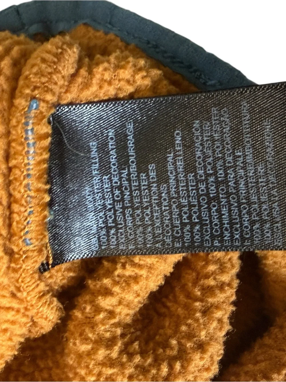 The North Face Men’s XL Campshire Brown Blue Fleece Hoodie